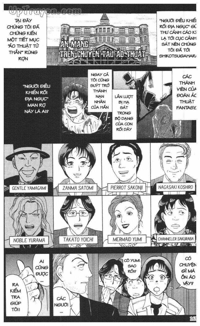 Thám Tử Kindaichi (Bản đẹp) Chapter 15 trang 165