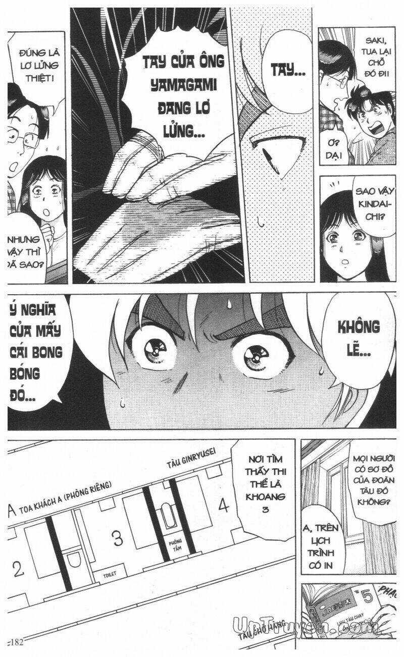 Thám Tử Kindaichi (Bản đẹp) Chapter 15 trang 184