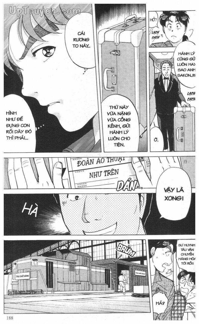 Thám Tử Kindaichi (Bản đẹp) Chapter 15 trang 190