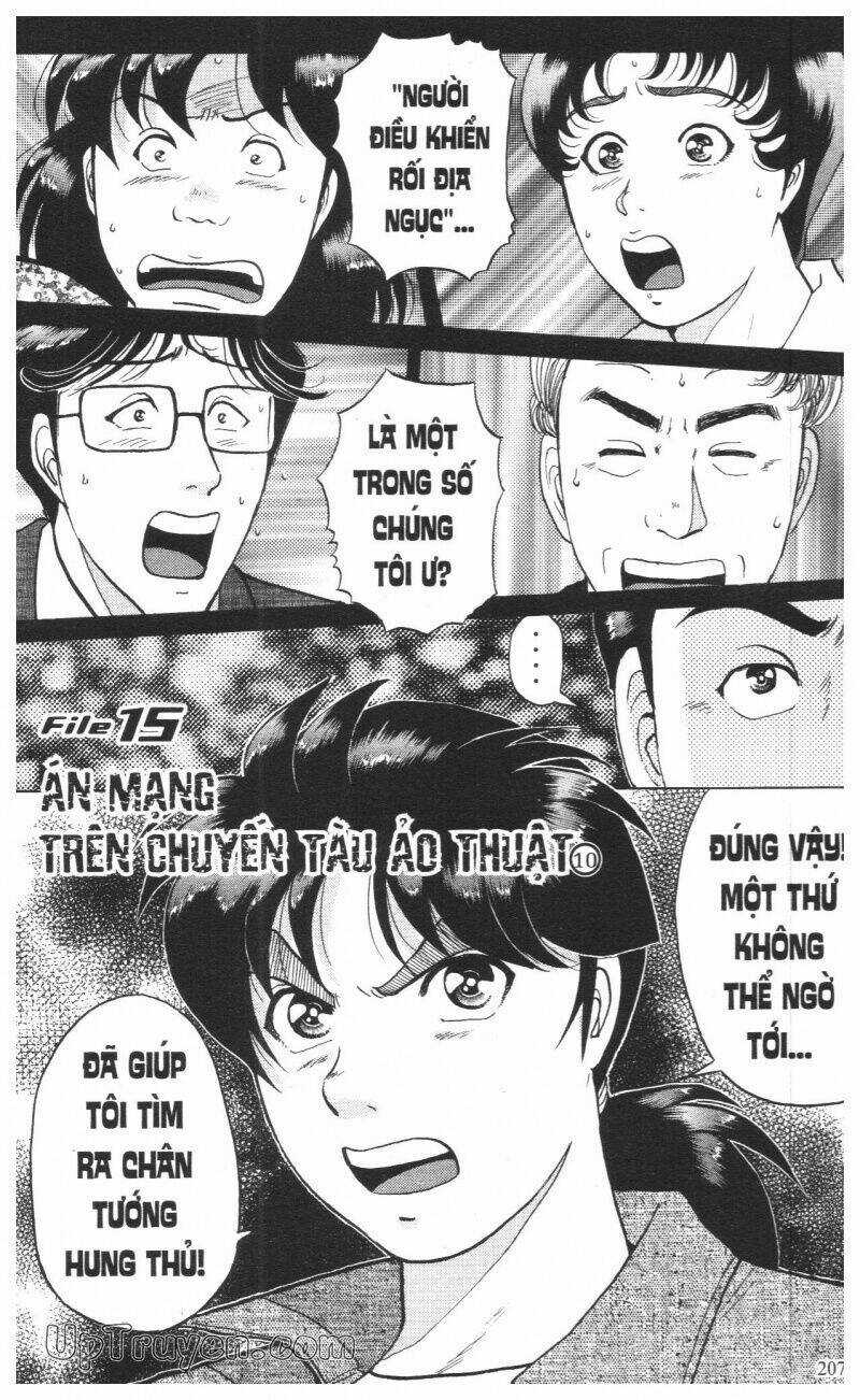 Thám Tử Kindaichi (Bản đẹp) Chapter 15 trang 209