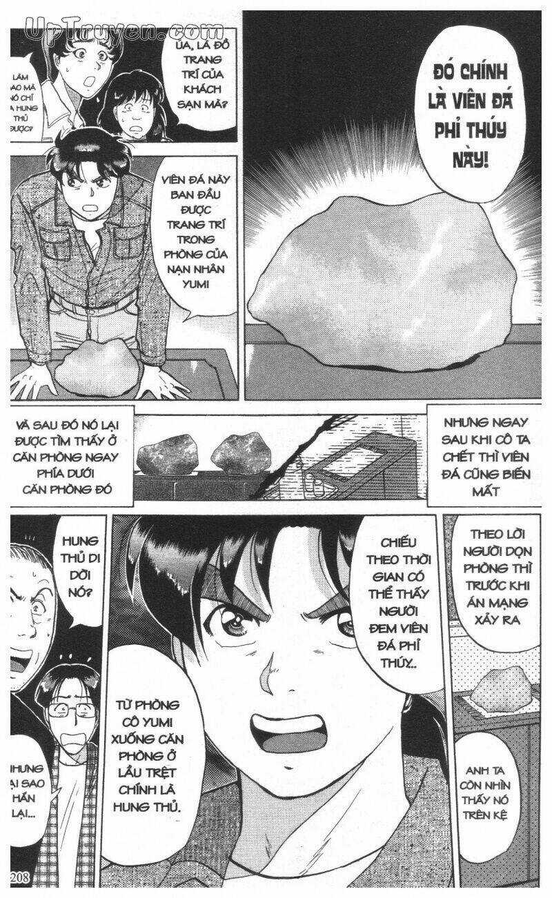Thám Tử Kindaichi (Bản đẹp) Chapter 15 trang 210