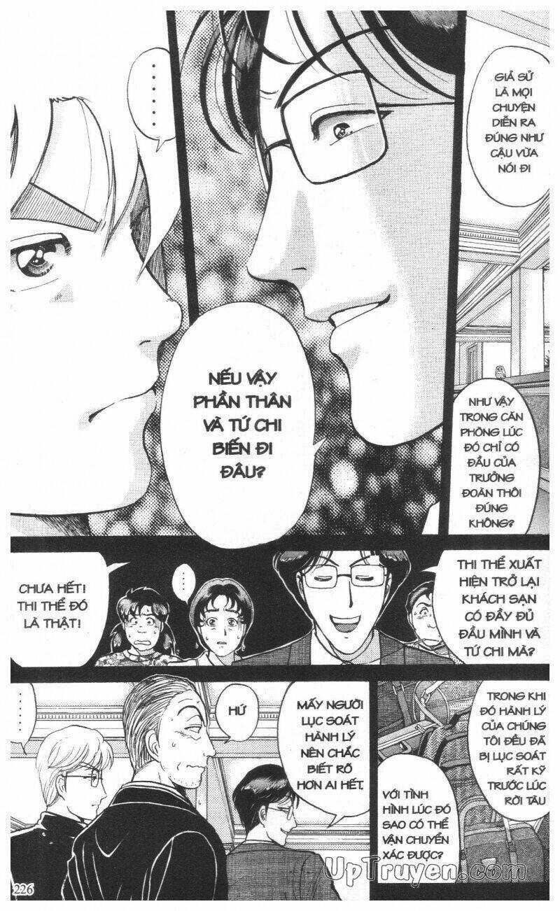 Thám Tử Kindaichi (Bản đẹp) Chapter 15 trang 228