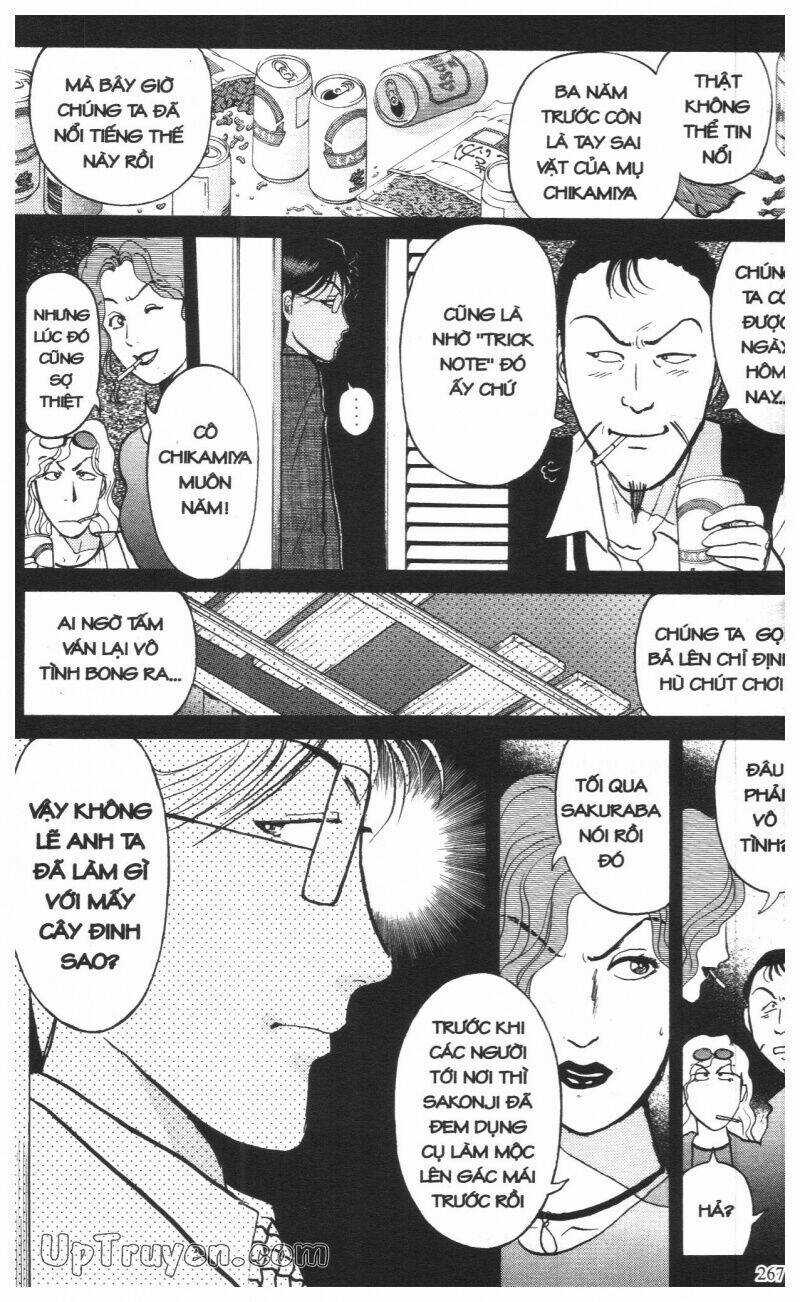 Thám Tử Kindaichi (Bản đẹp) Chapter 15 trang 269