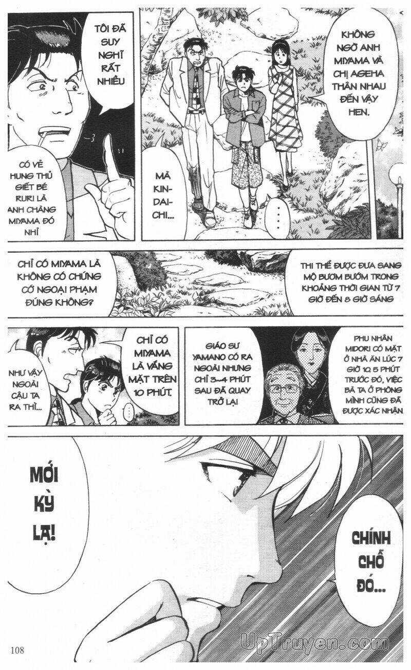 Thám Tử Kindaichi (Bản đẹp) Chapter 16 trang 109