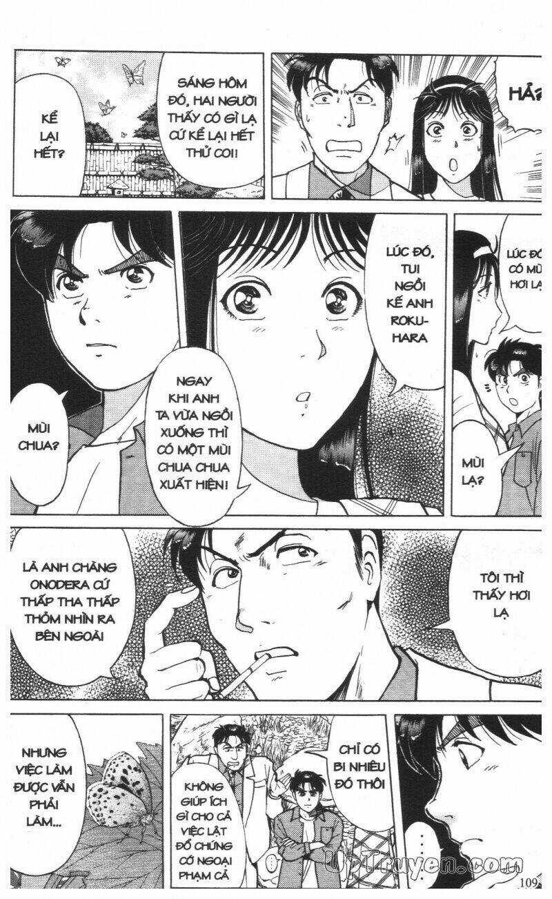 Thám Tử Kindaichi (Bản đẹp) Chapter 16 trang 110