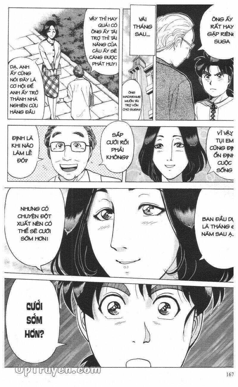 Thám Tử Kindaichi (Bản đẹp) Chapter 16 trang 168