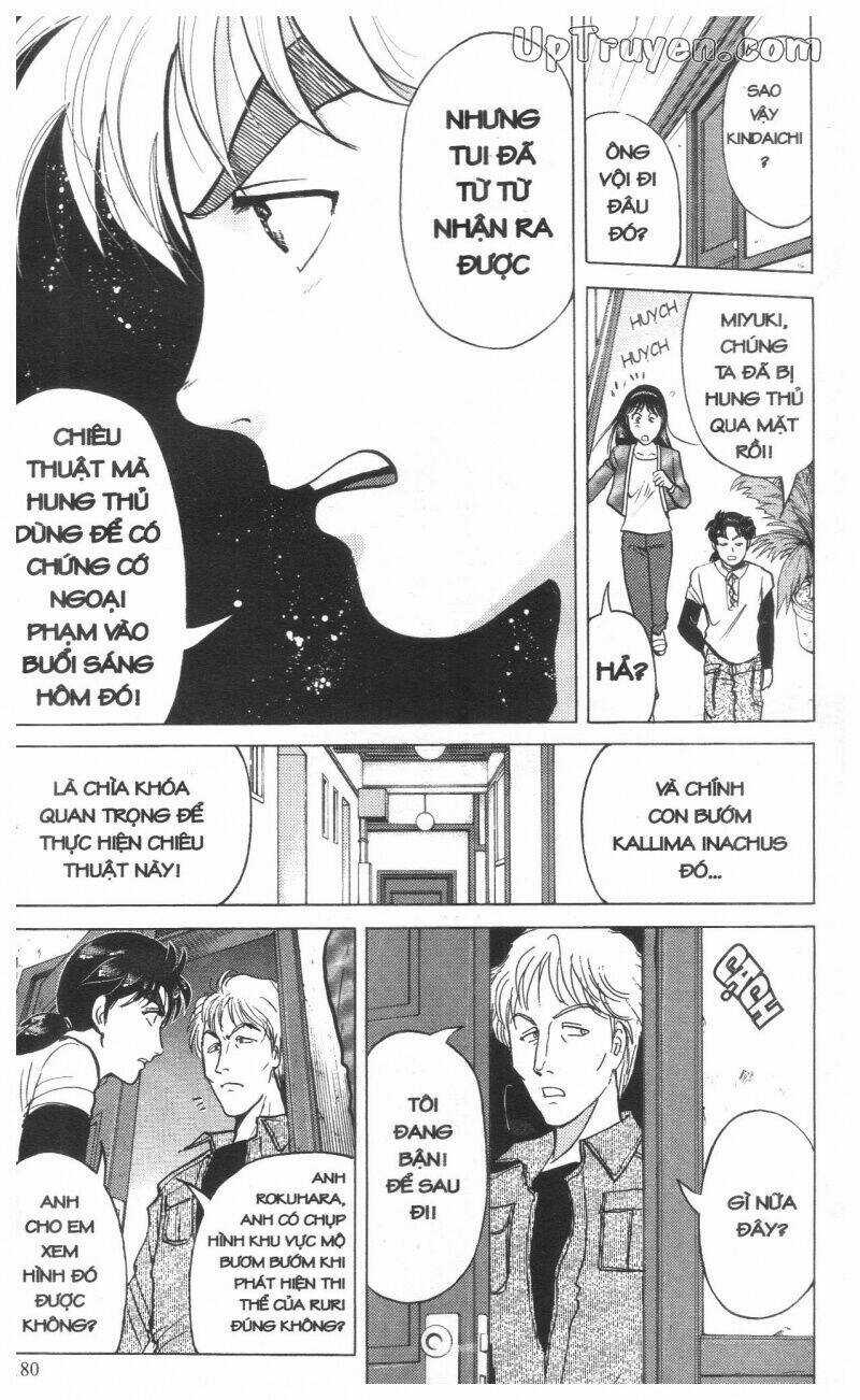 Thám Tử Kindaichi (Bản đẹp) Chapter 16 trang 181