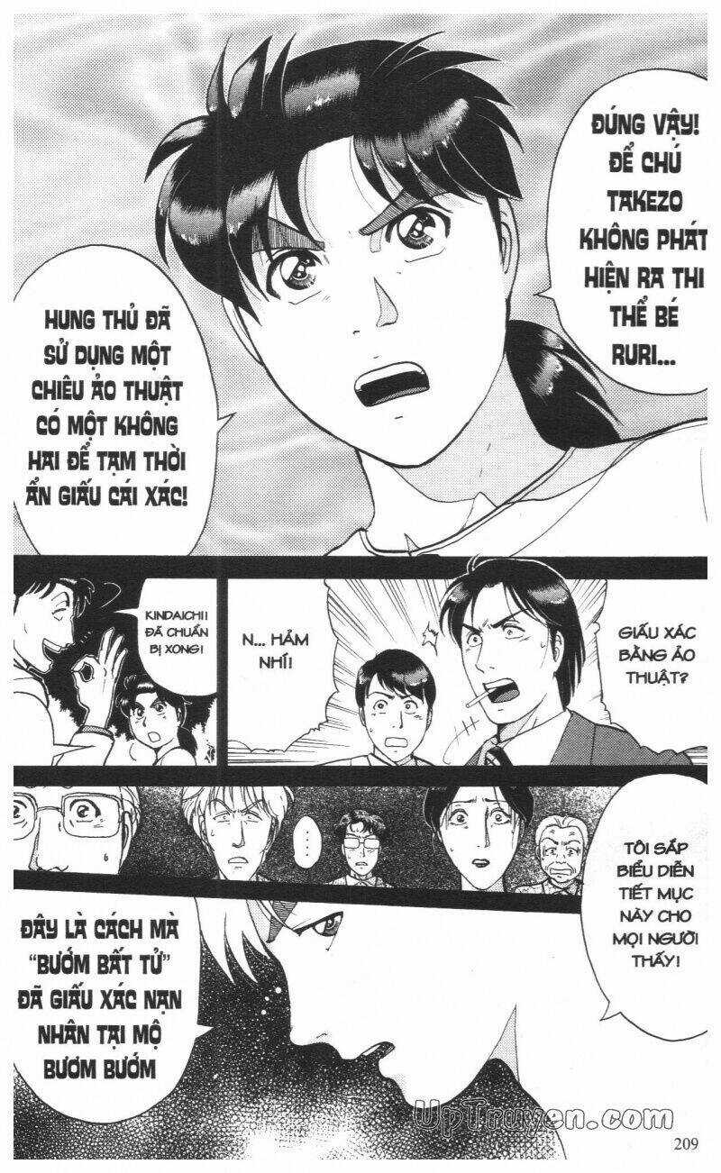 Thám Tử Kindaichi (Bản đẹp) Chapter 16 trang 210