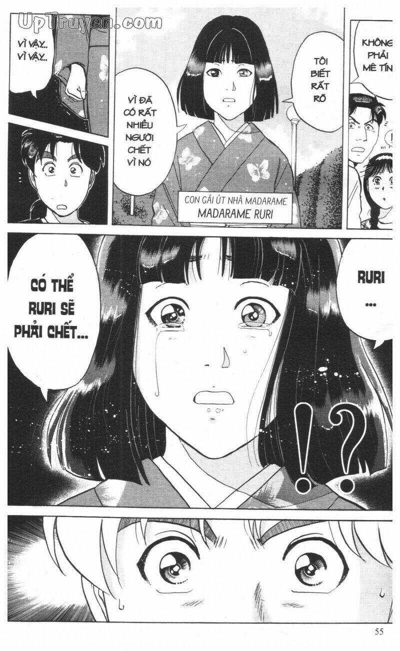 Thám Tử Kindaichi (Bản đẹp) Chapter 16 trang 56