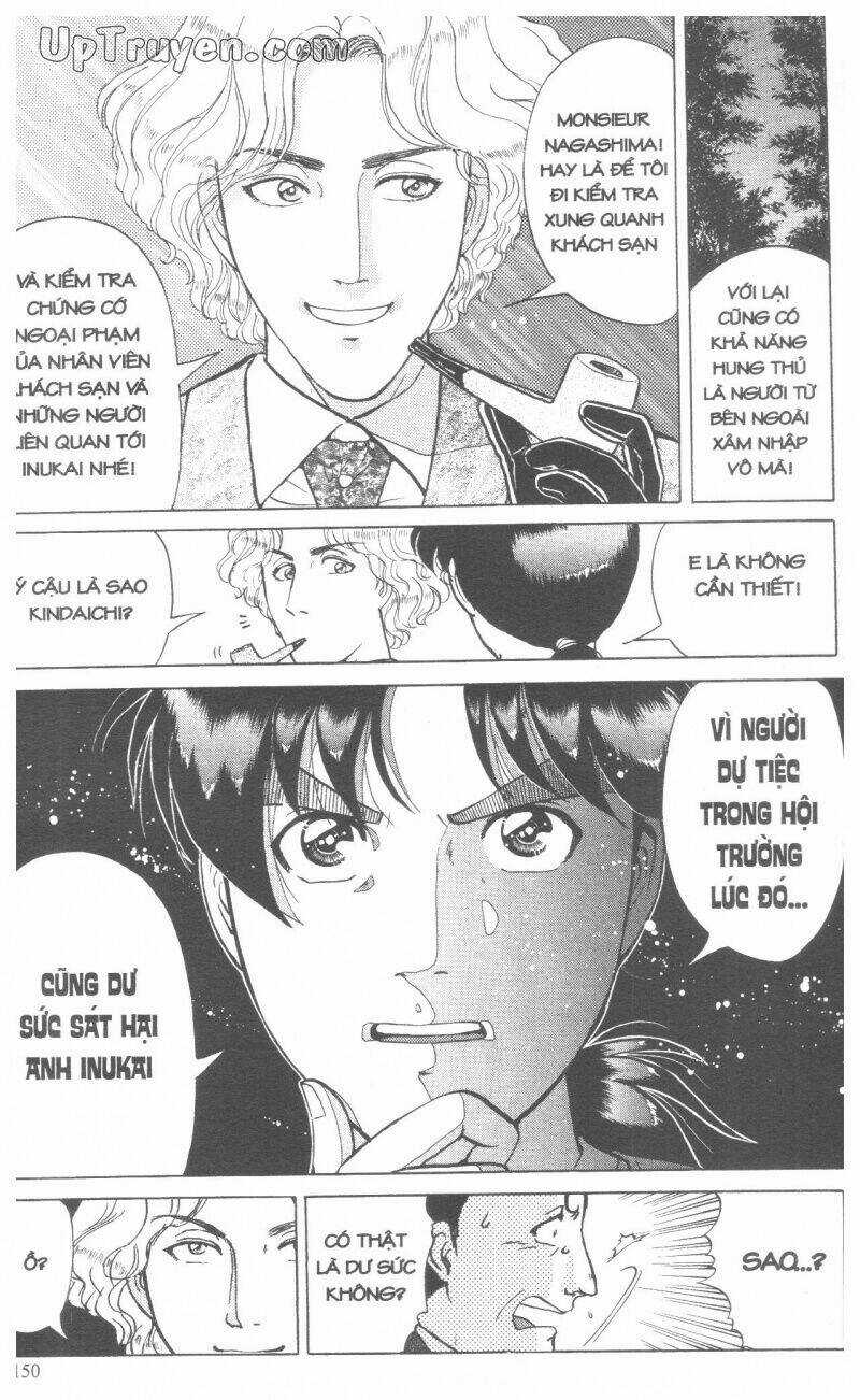 Thám Tử Kindaichi (Bản đẹp) Chapter 17 trang 152
