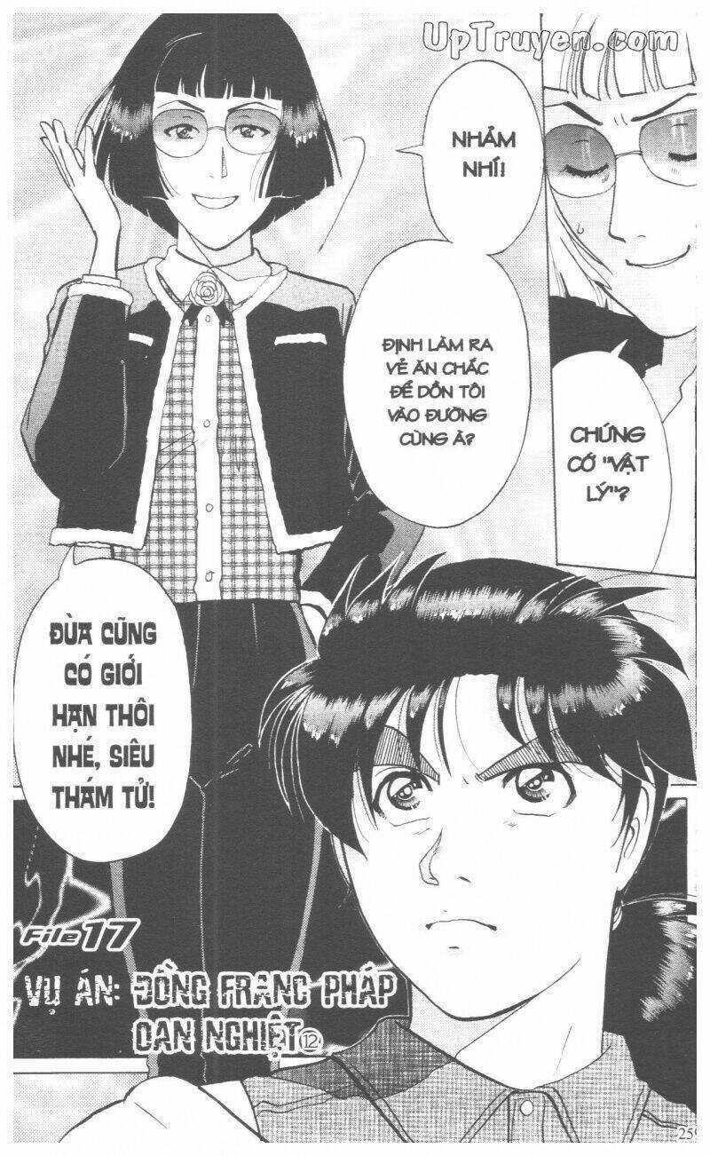 Thám Tử Kindaichi (Bản đẹp) Chapter 17 trang 261
