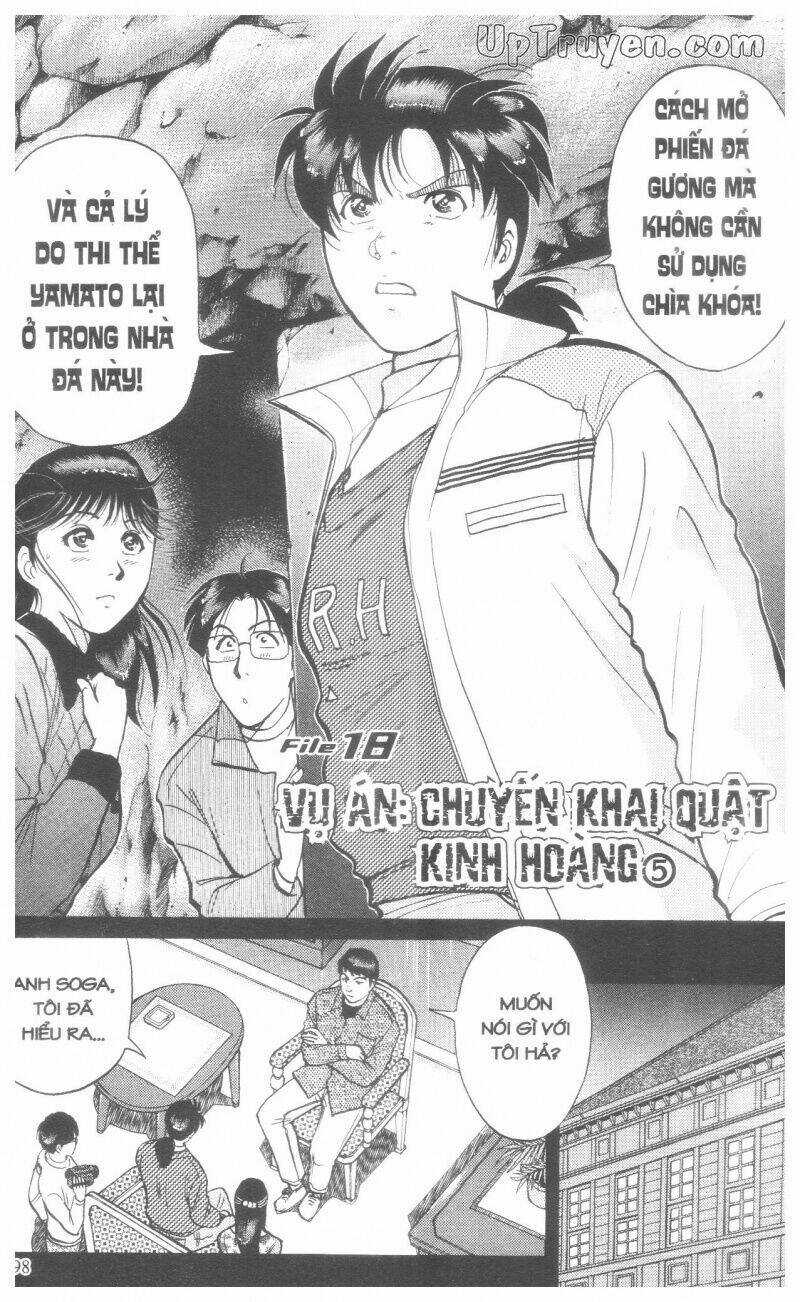 Thám Tử Kindaichi (Bản đẹp) Chapter 18 trang 104