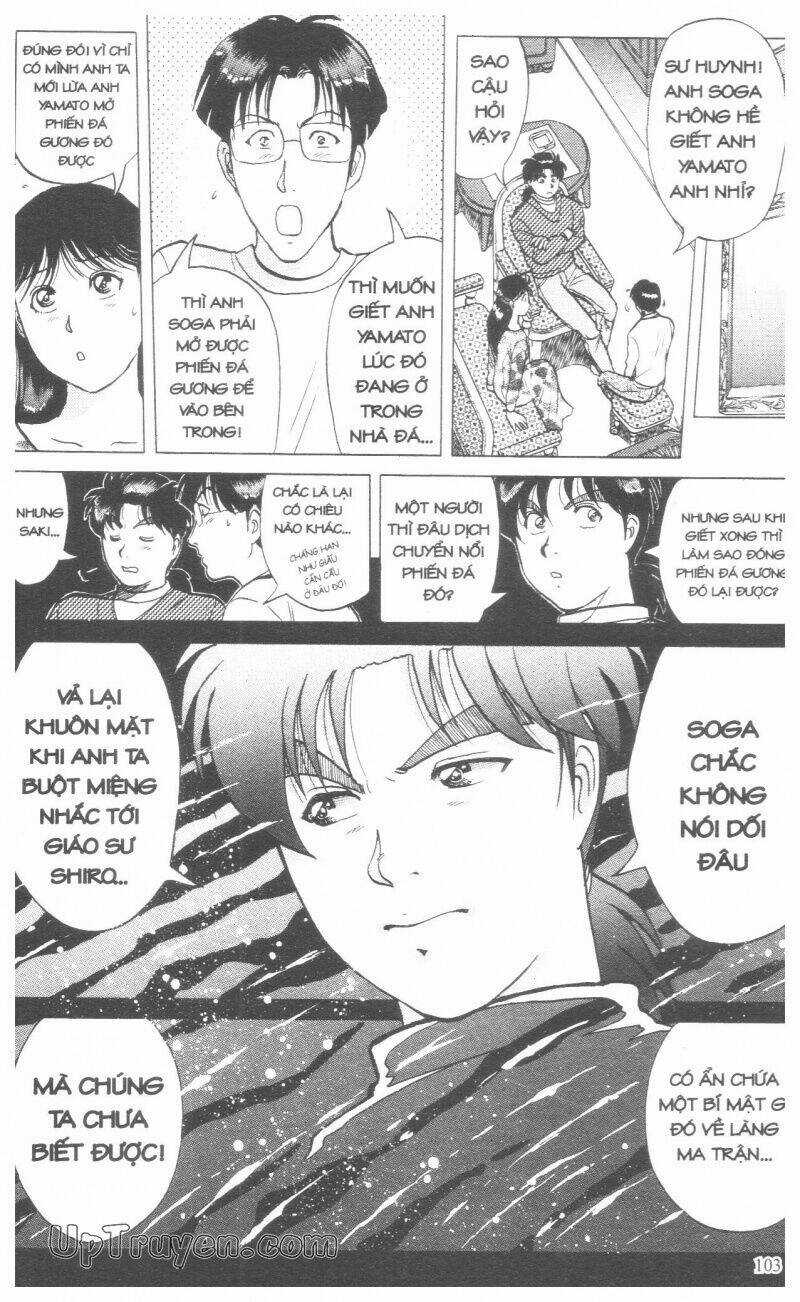 Thám Tử Kindaichi (Bản đẹp) Chapter 18 trang 109
