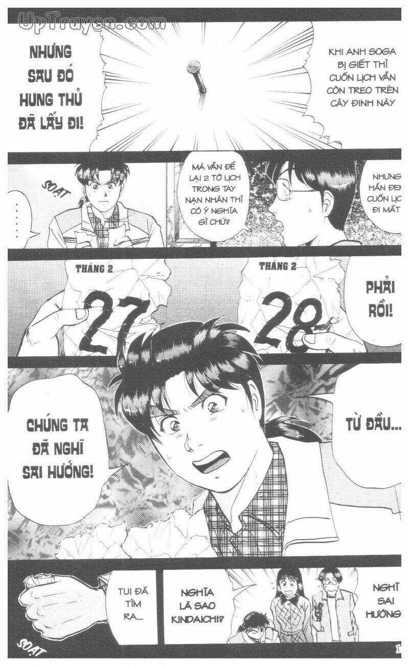 Thám Tử Kindaichi (Bản đẹp) Chapter 18 trang 167