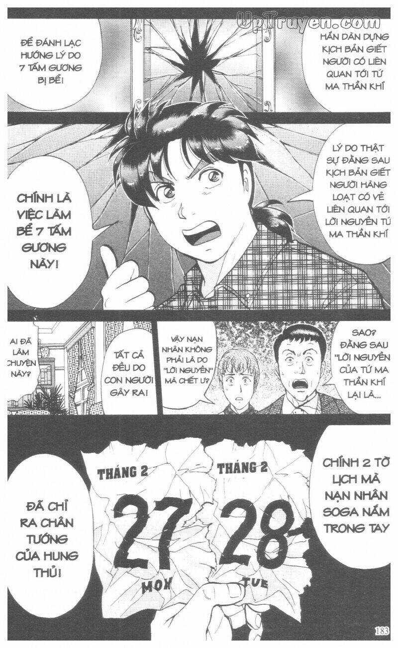 Thám Tử Kindaichi (Bản đẹp) Chapter 18 trang 189