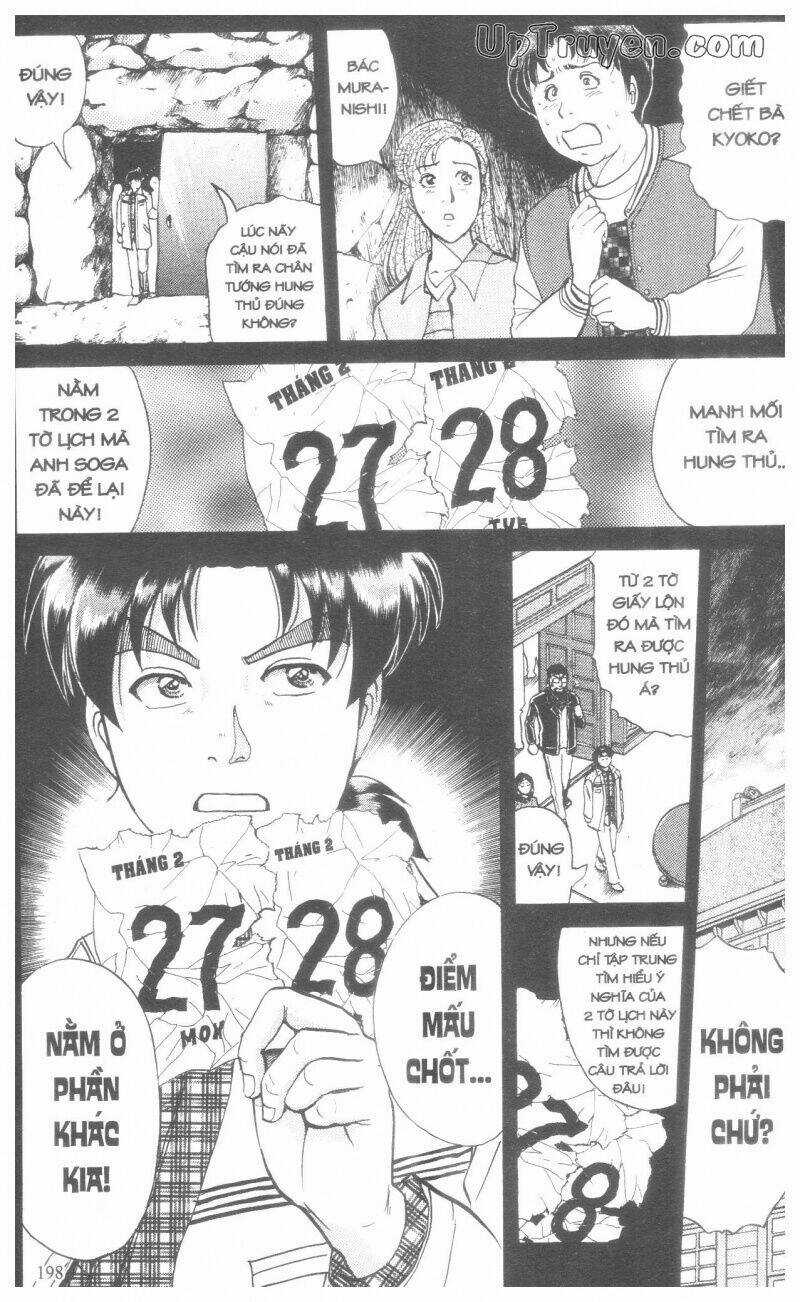 Thám Tử Kindaichi (Bản đẹp) Chapter 18 trang 204