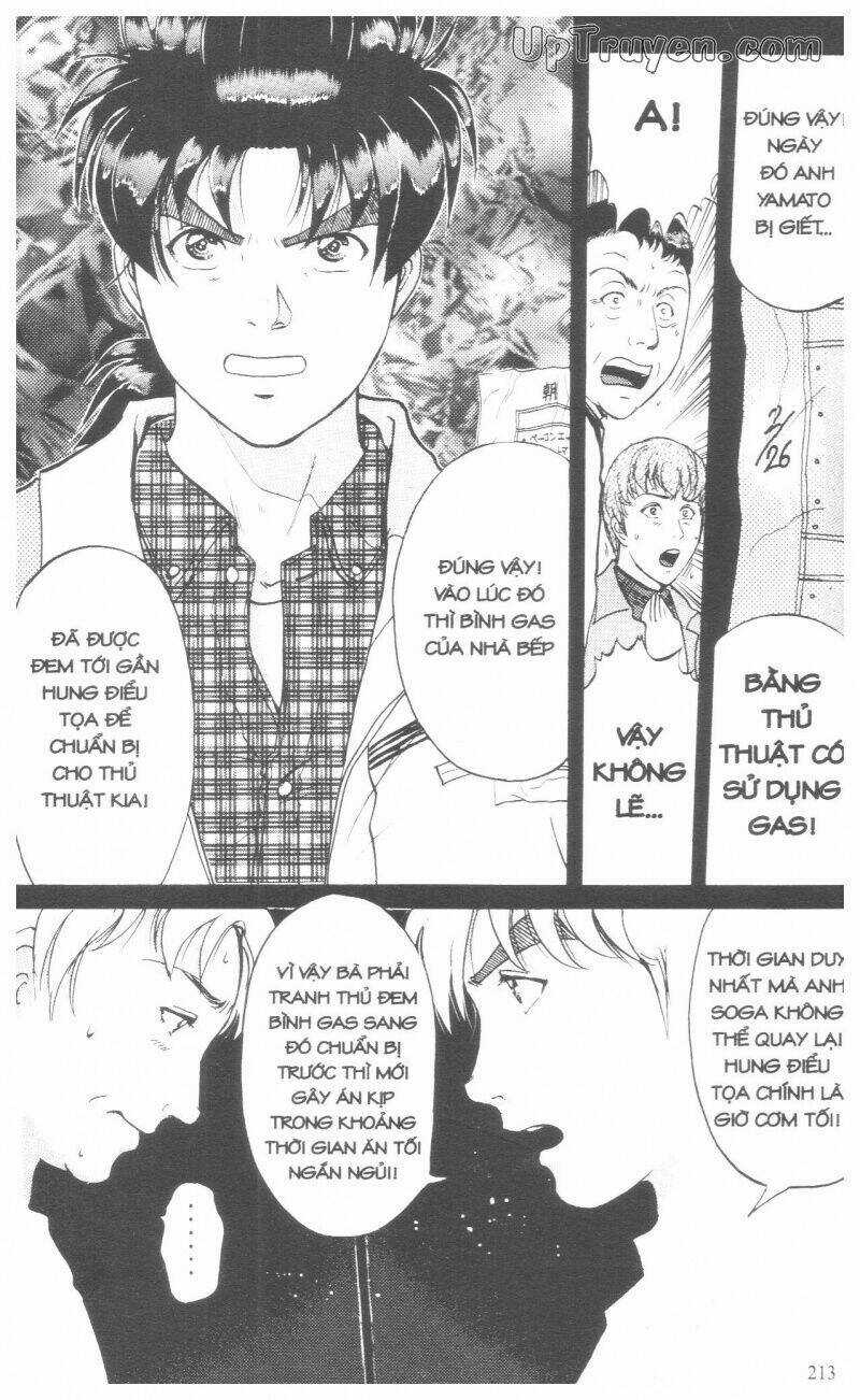 Thám Tử Kindaichi (Bản đẹp) Chapter 18 trang 219