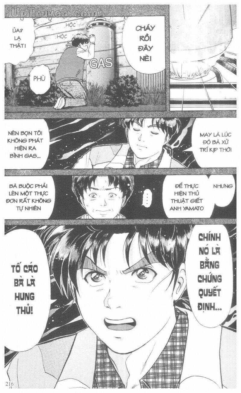 Thám Tử Kindaichi (Bản đẹp) Chapter 18 trang 222