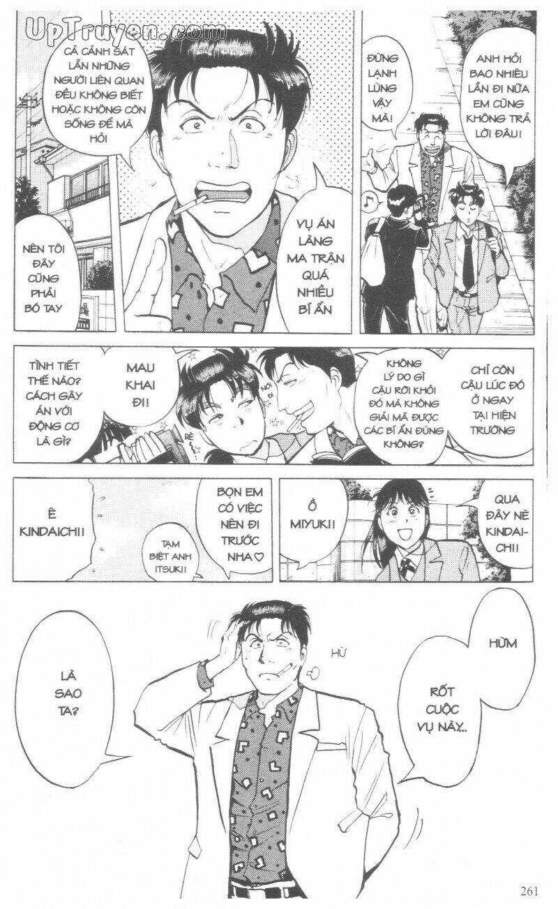 Thám Tử Kindaichi (Bản đẹp) Chapter 18 trang 267