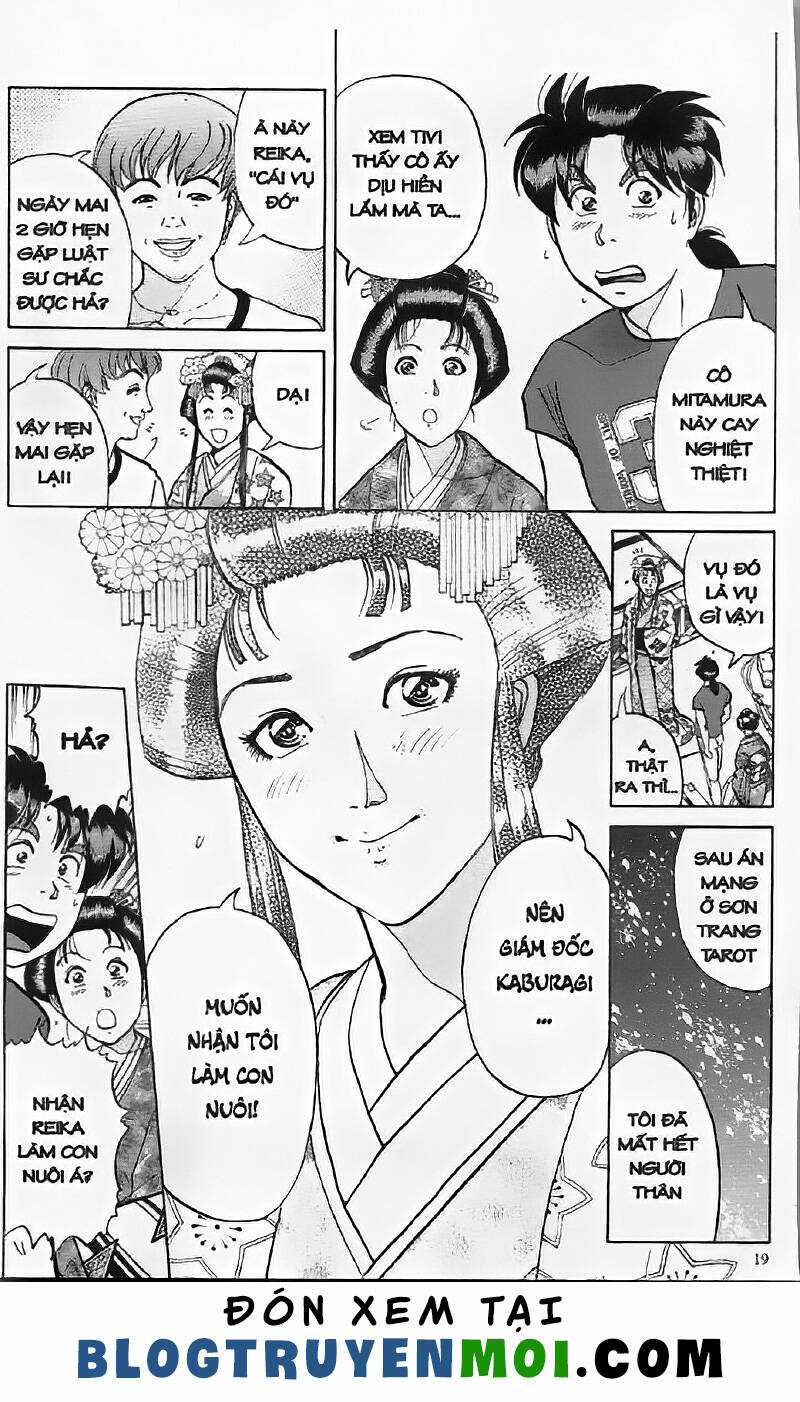 Thám Tử Kindaichi (Bản đẹp) Chapter 19.1 trang 18