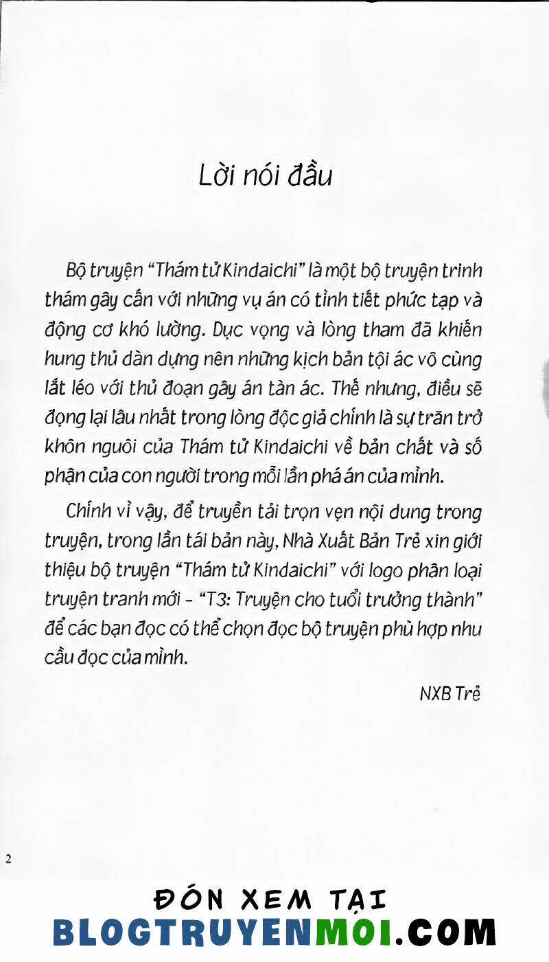 Thám Tử Kindaichi (Bản đẹp) Chapter 19.1 trang 2