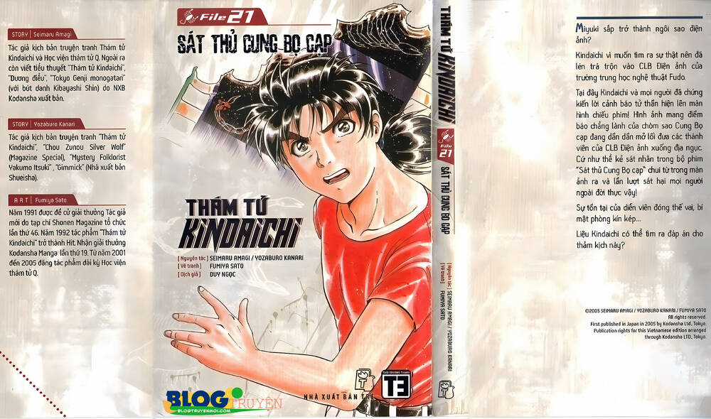 Thám Tử Kindaichi (Bản đẹp) Chapter 21 trang 0