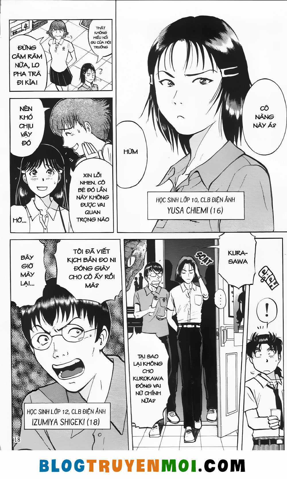 Thám Tử Kindaichi (Bản đẹp) Chapter 21 trang 16