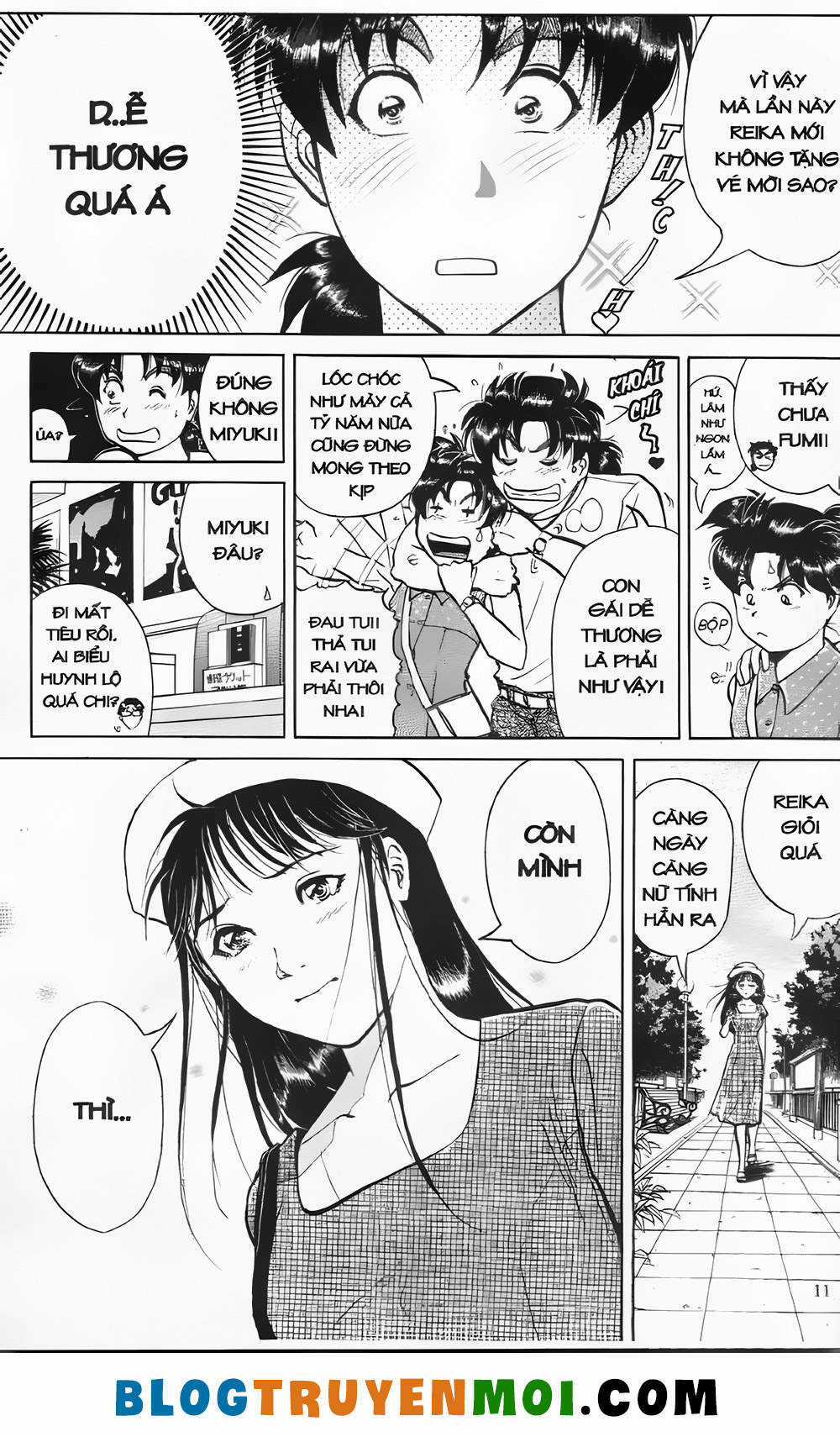 Thám Tử Kindaichi (Bản đẹp) Chapter 21 trang 9