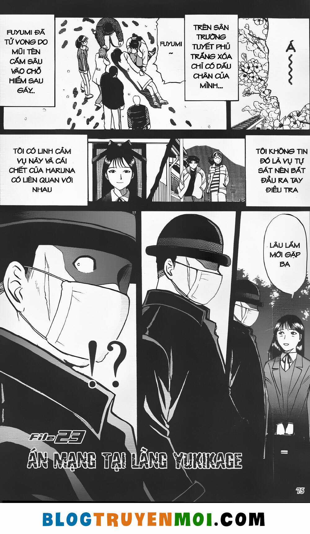 Thám Tử Kindaichi (Bản đẹp) Chapter 23.3 trang 0