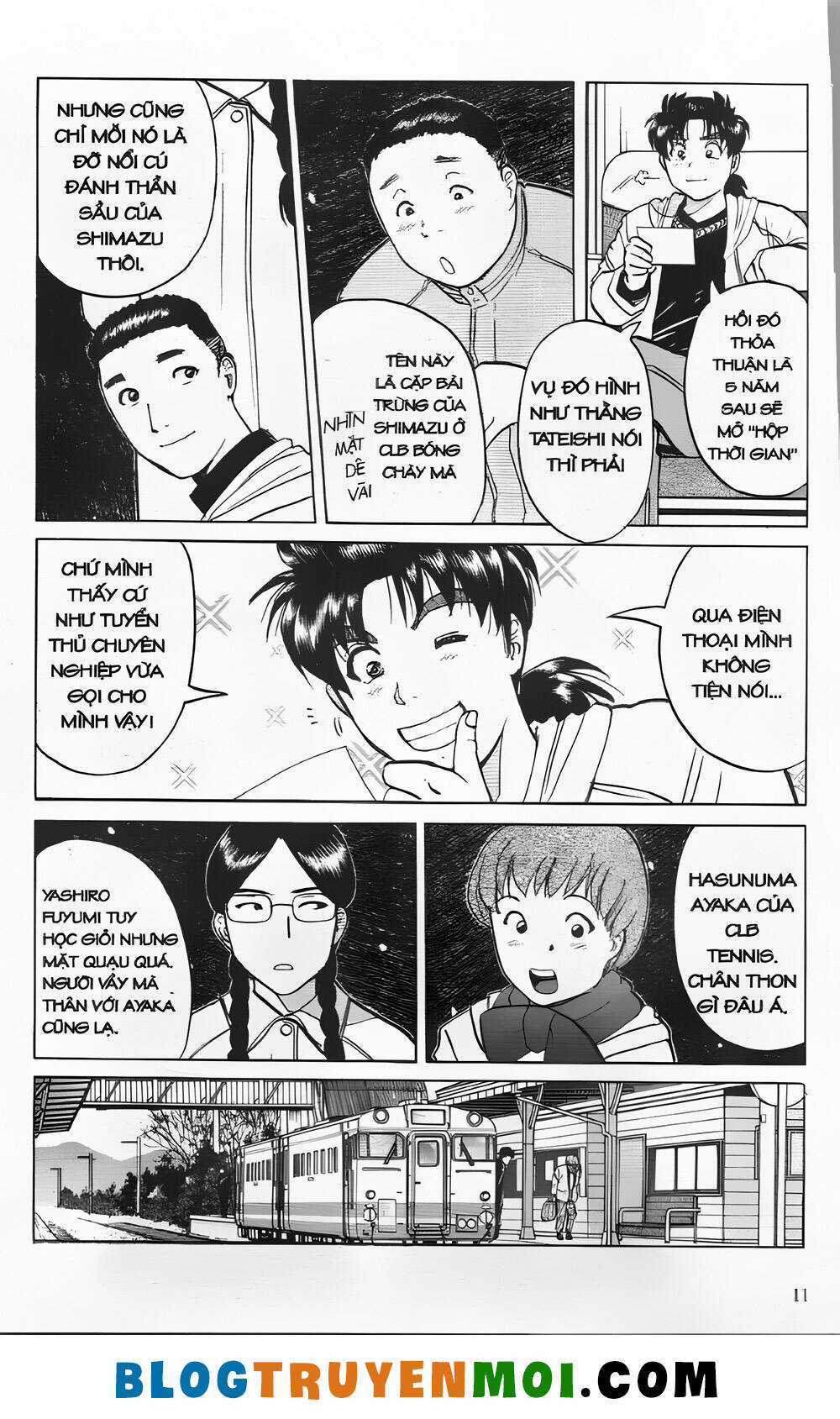 Thám Tử Kindaichi (Bản đẹp) Chapter 23 trang 10