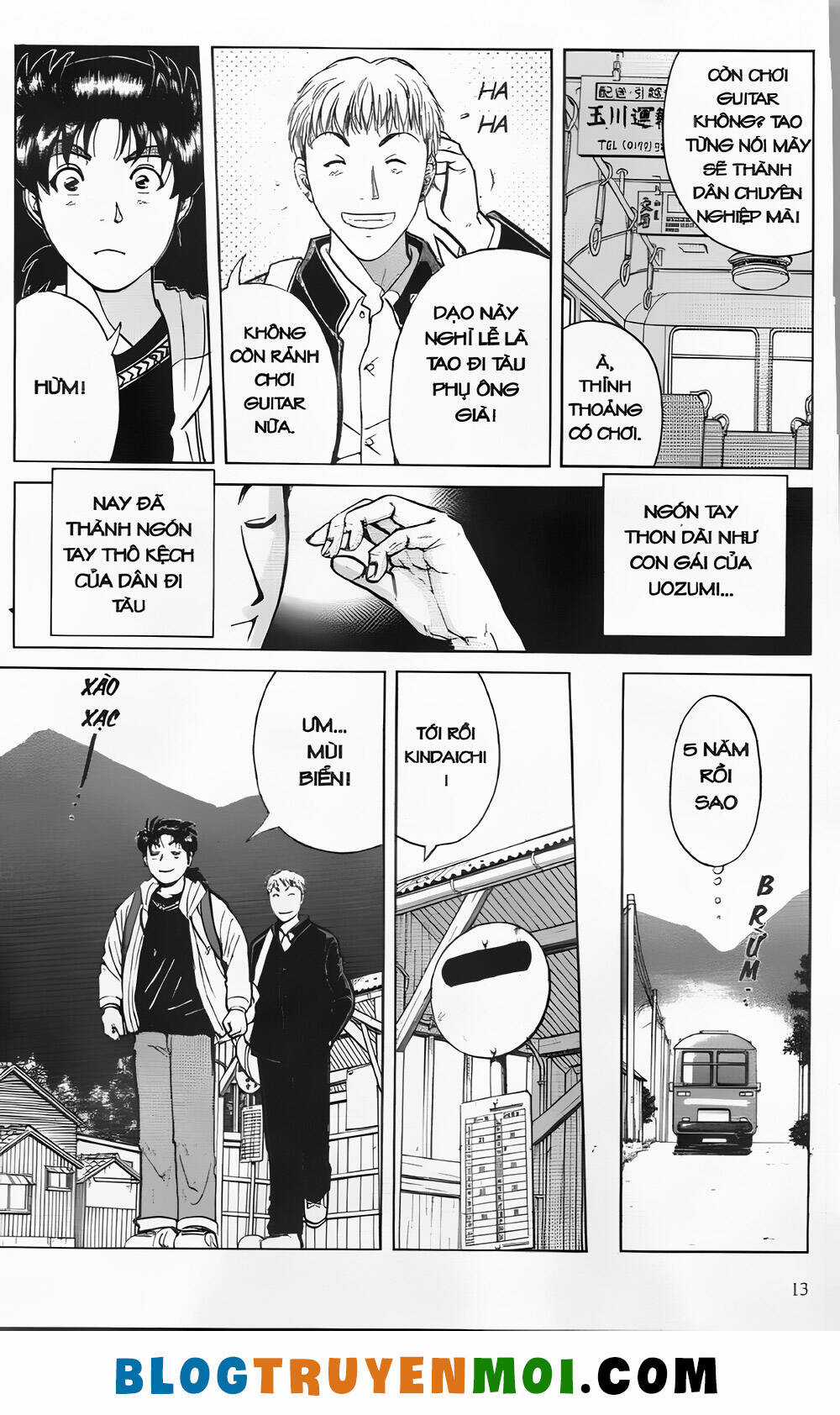 Thám Tử Kindaichi (Bản đẹp) Chapter 23 trang 12