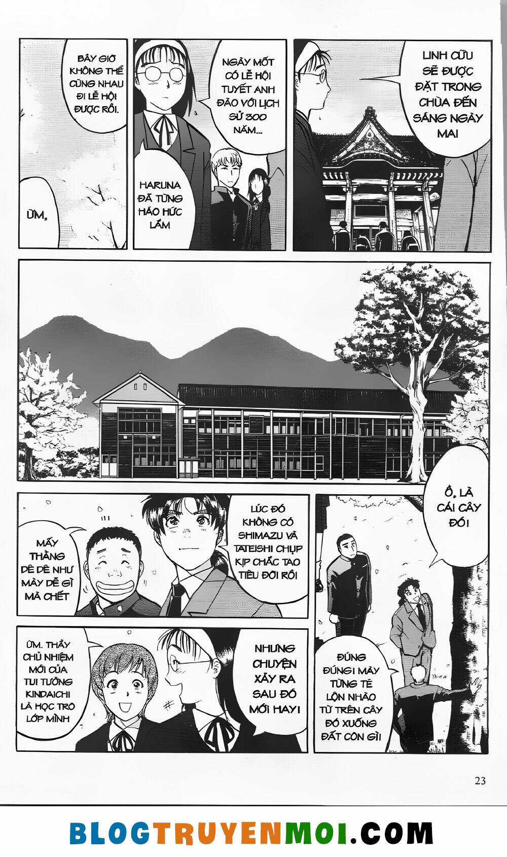 Thám Tử Kindaichi (Bản đẹp) Chapter 23 trang 22