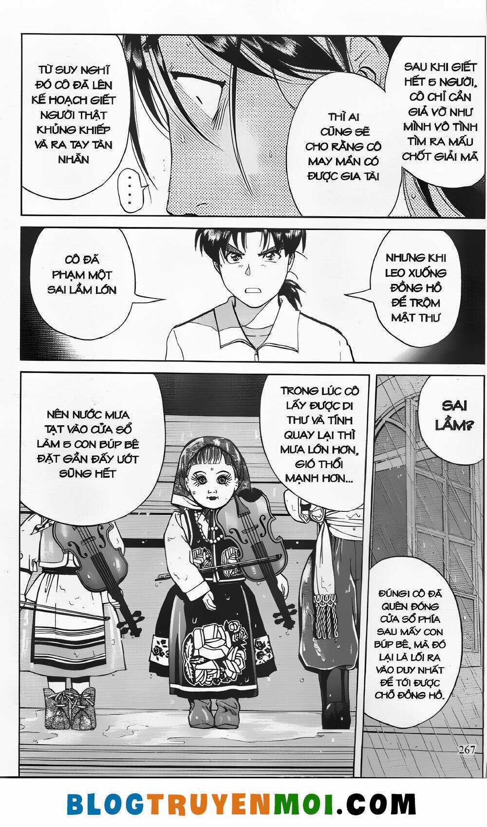 Thám Tử Kindaichi (Bản đẹp) Chapter 24.9 trang 56