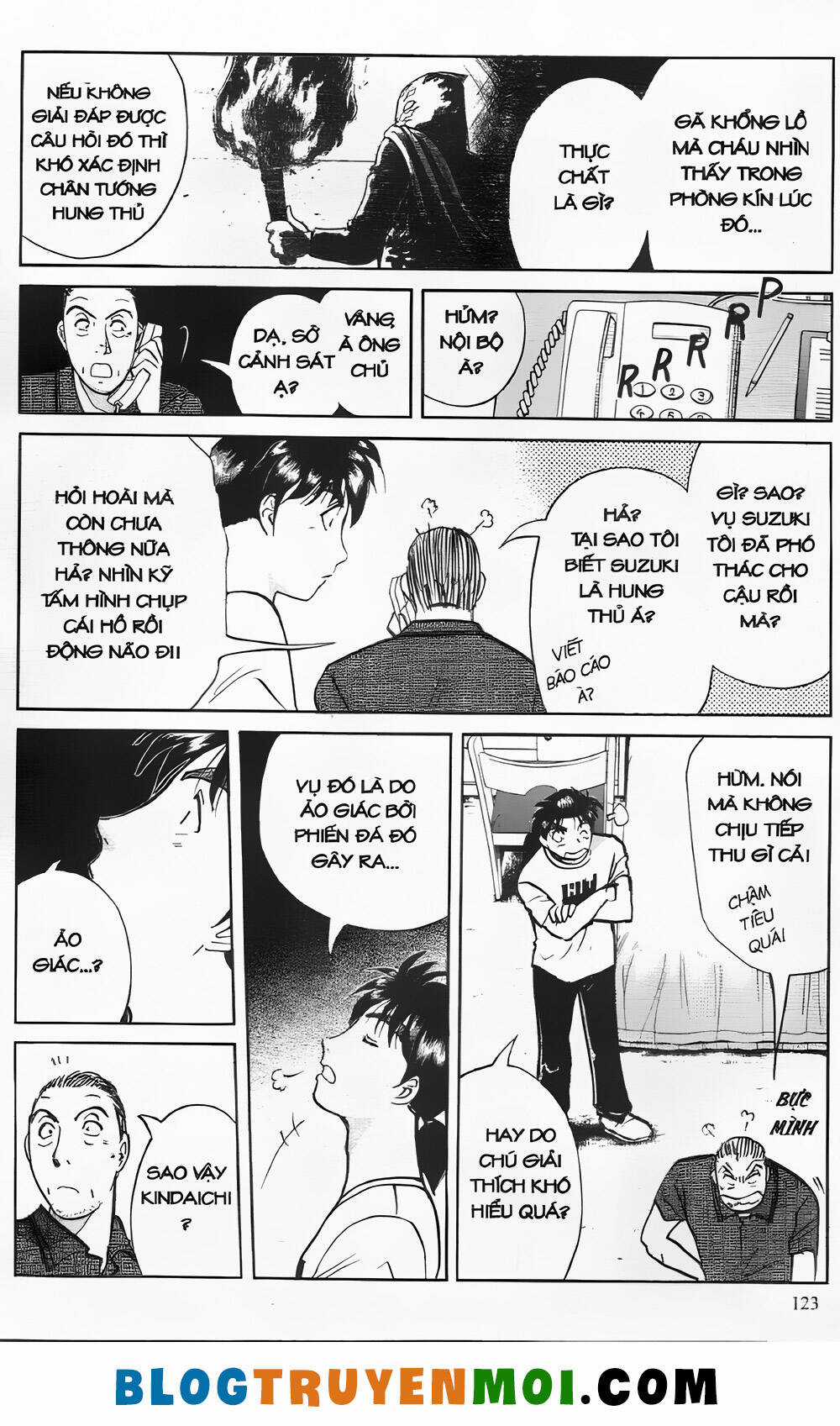 Thám Tử Kindaichi (Bản đẹp) Chapter 25.5 trang 3