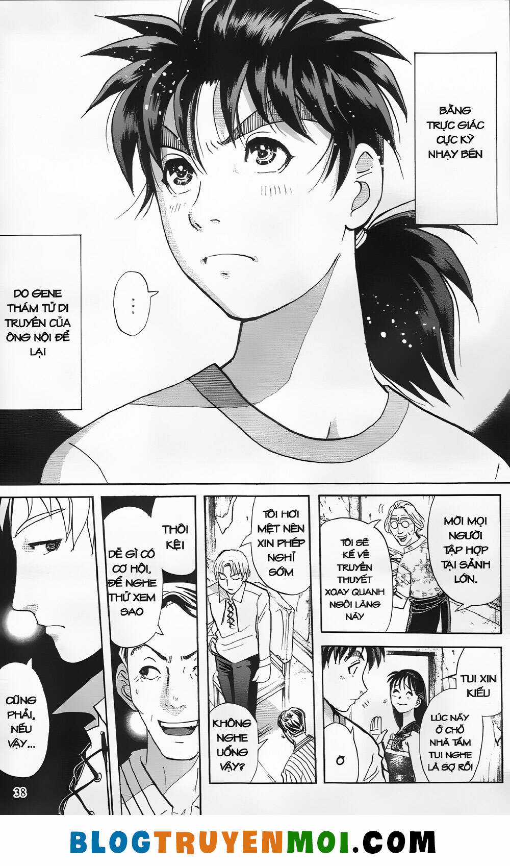 Thám Tử Kindaichi (Bản đẹp) Chapter 27 trang 34