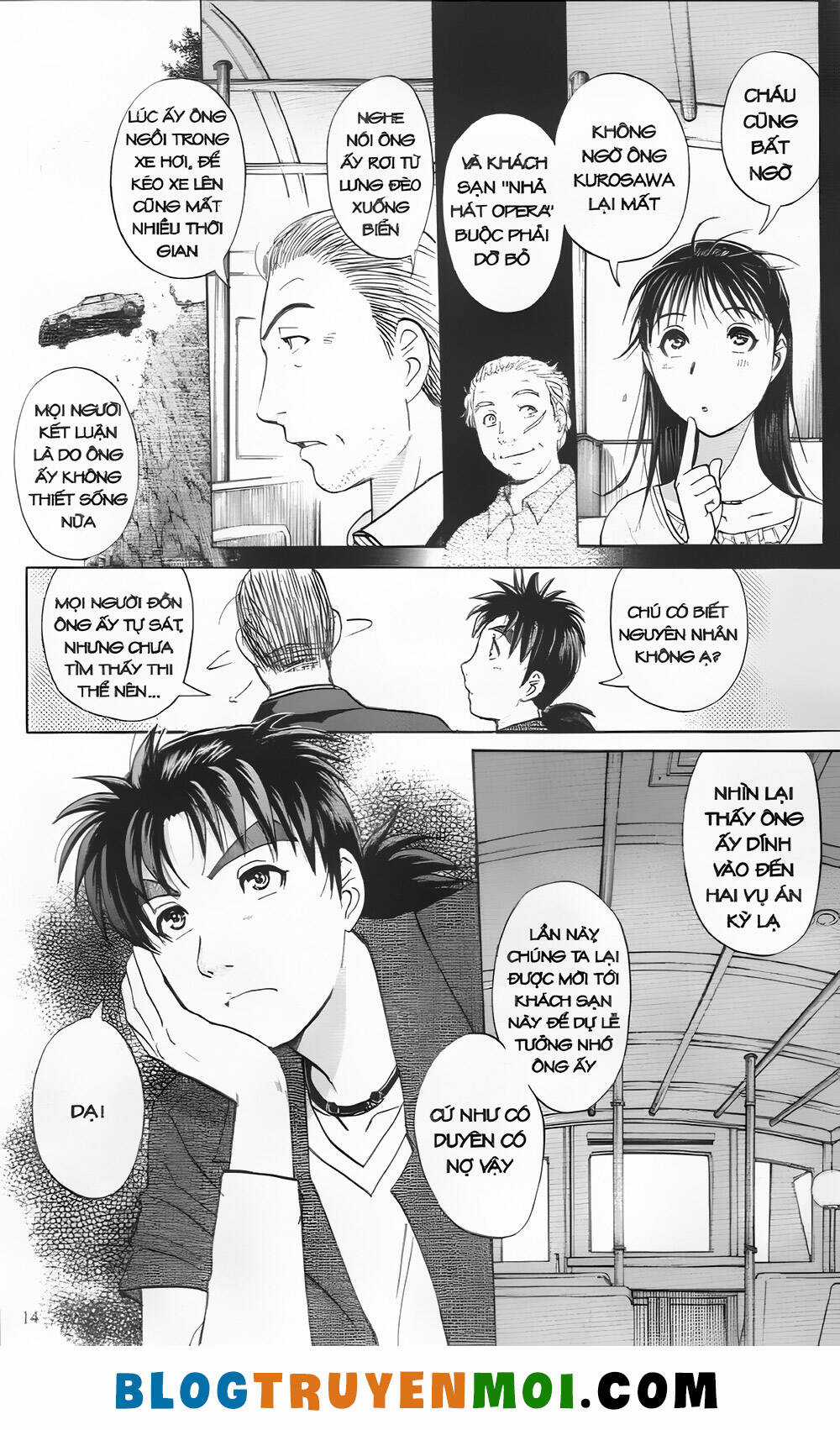 Thám Tử Kindaichi (Bản đẹp) Chapter 28 trang 10