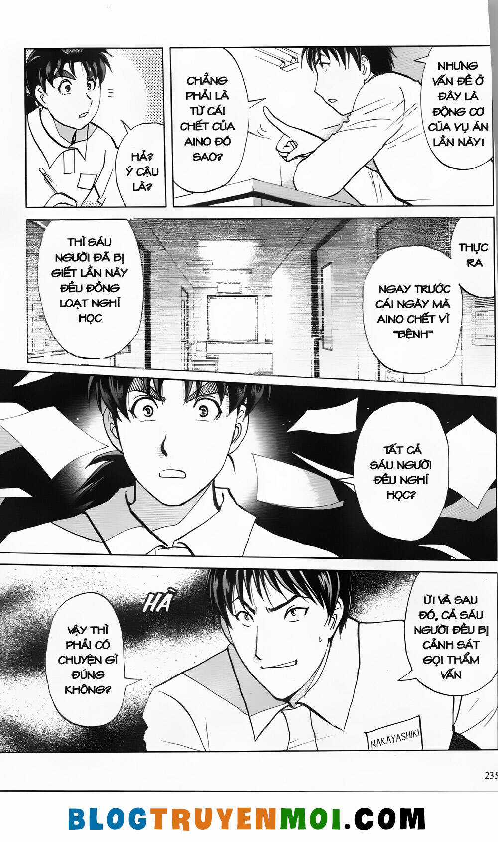 Thám Tử Kindaichi (Bản đẹp) Chapter 29.9 trang 18