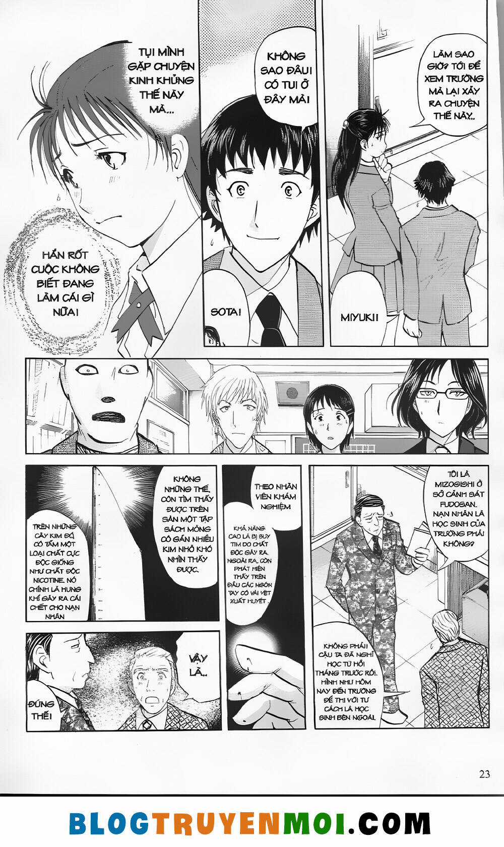 Thám Tử Kindaichi (Bản đẹp) Chapter 29 trang 20