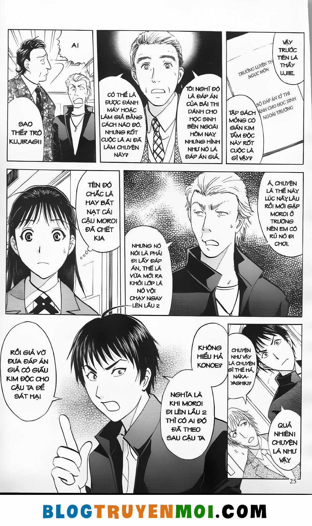 Thám Tử Kindaichi (Bản đẹp) Chapter 29 trang 22