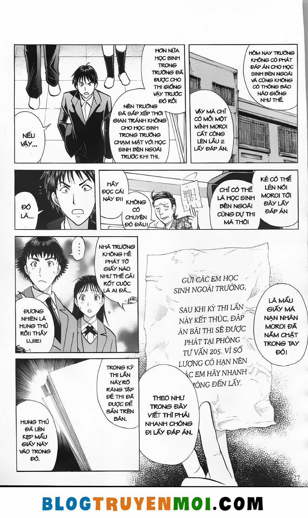 Thám Tử Kindaichi (Bản đẹp) Chapter 29 trang 24