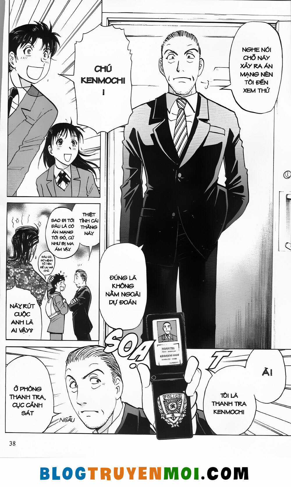 Thám Tử Kindaichi (Bản đẹp) Chapter 29 trang 35