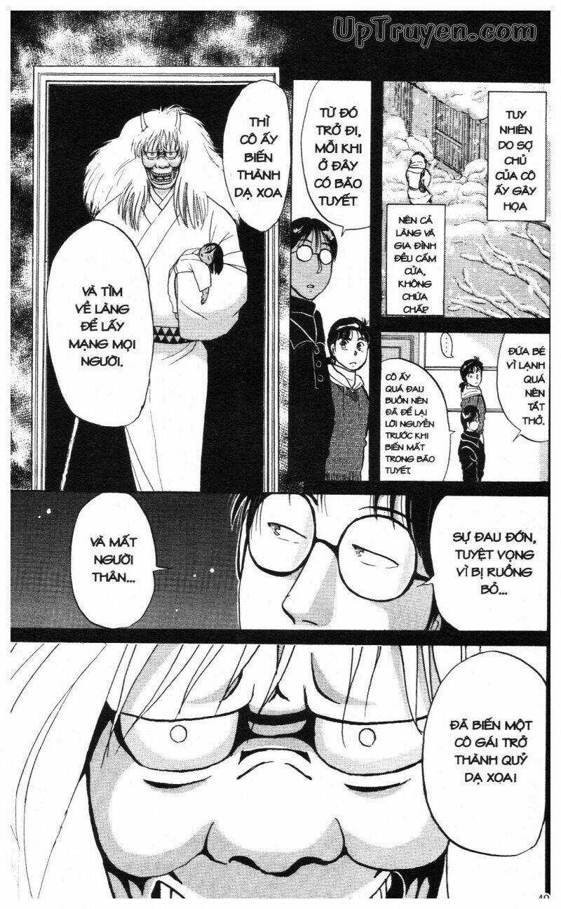 Thám Tử Kindaichi (Bản đẹp) Chapter 3 trang 51