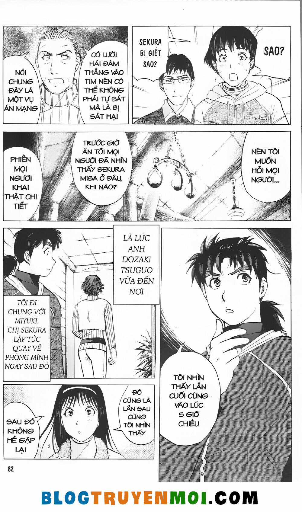 Thám Tử Kindaichi (Bản đẹp) Chapter 30.8 trang 11