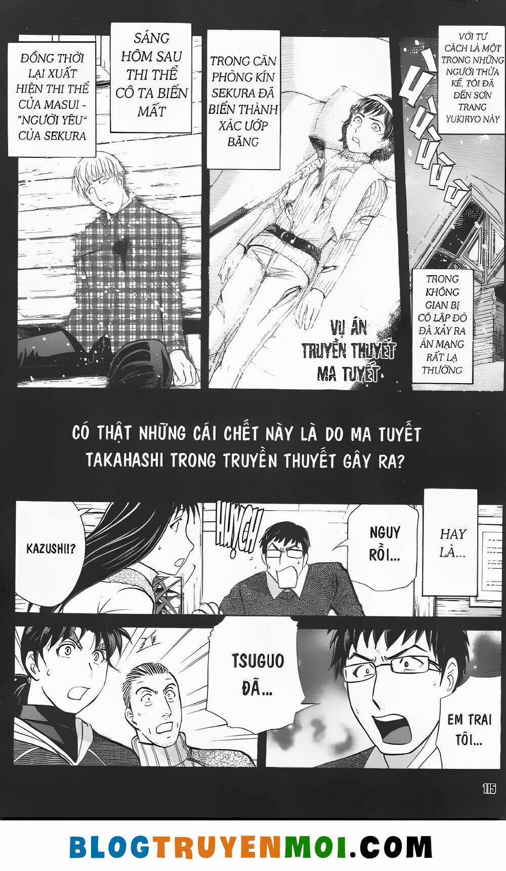 Thám Tử Kindaichi (Bản đẹp) Chapter 31 trang 0