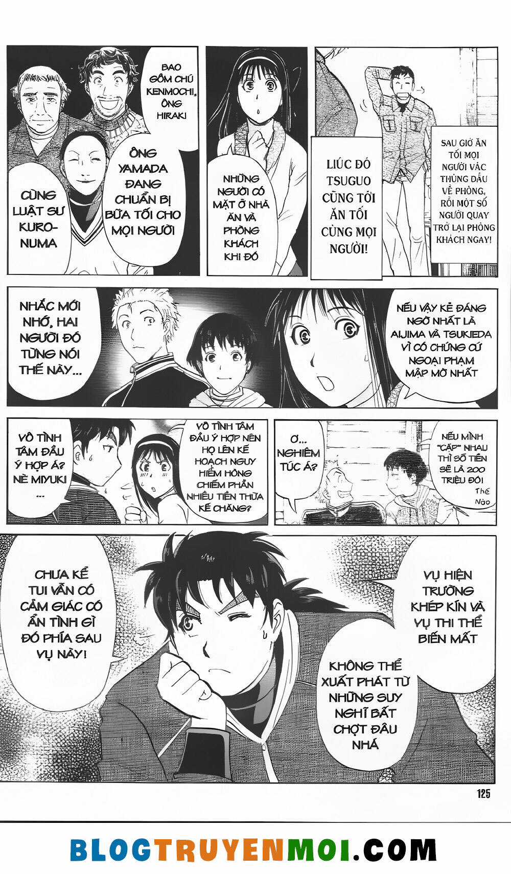 Thám Tử Kindaichi (Bản đẹp) Chapter 31 trang 10