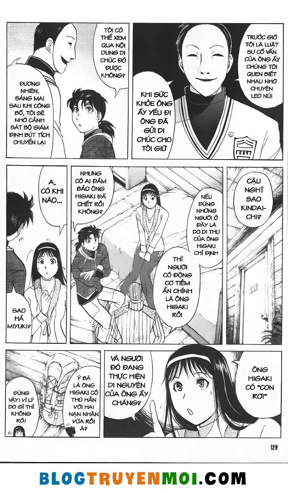 Thám Tử Kindaichi (Bản đẹp) Chapter 31 trang 14