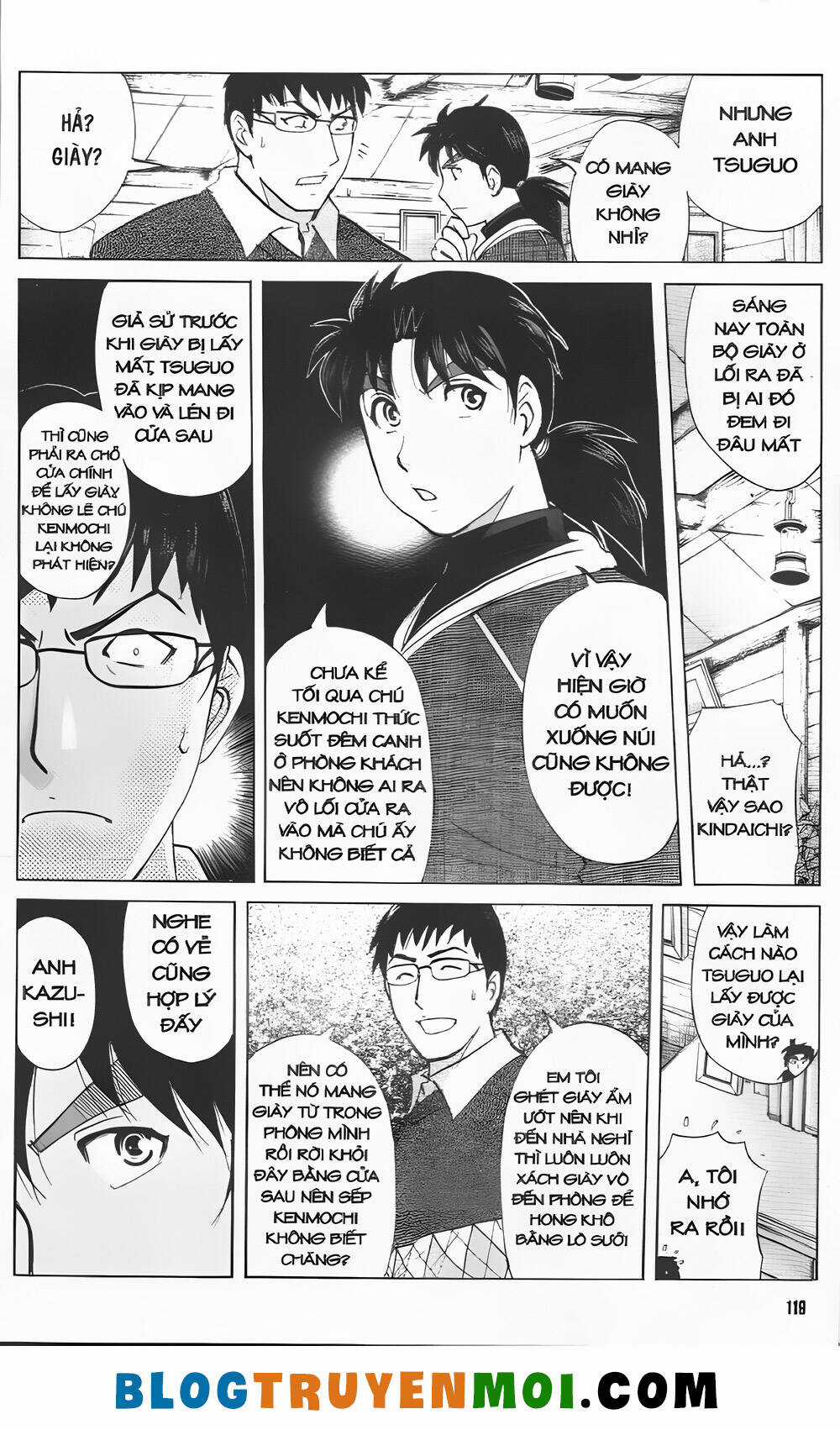 Thám Tử Kindaichi (Bản đẹp) Chapter 31 trang 4