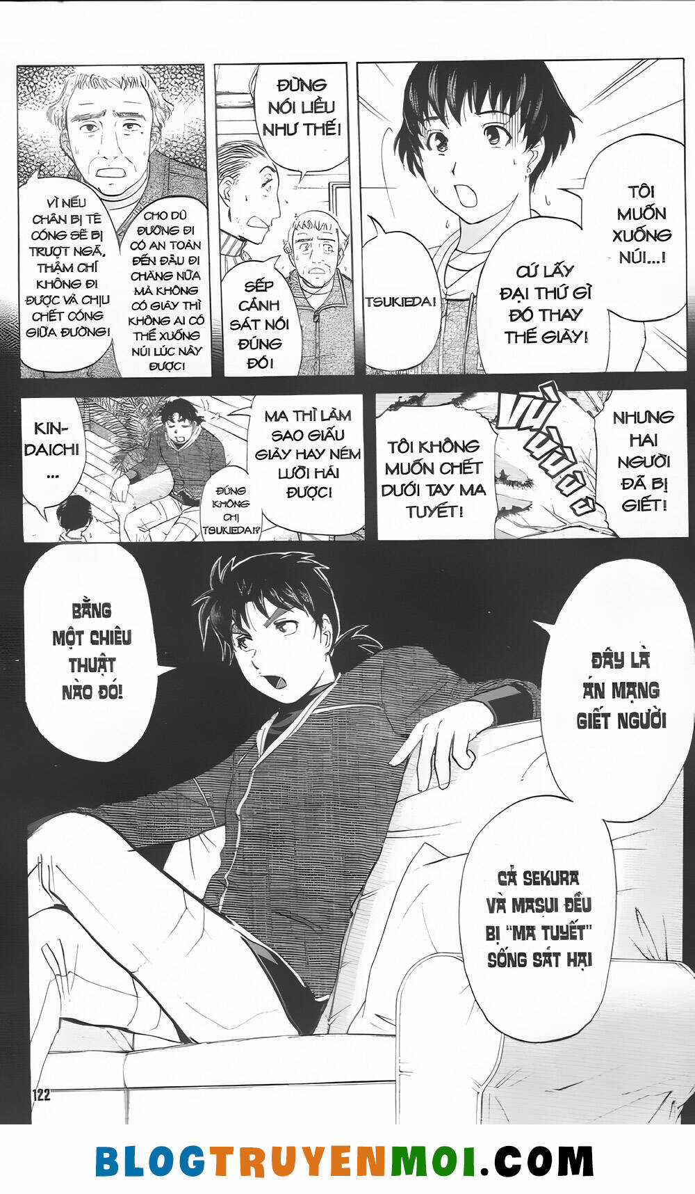 Thám Tử Kindaichi (Bản đẹp) Chapter 31 trang 7