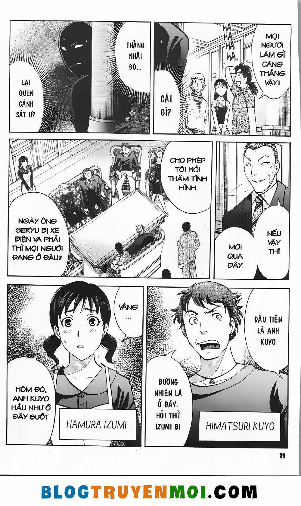 Thám Tử Kindaichi (Bản đẹp) Chapter 32 trang 10
