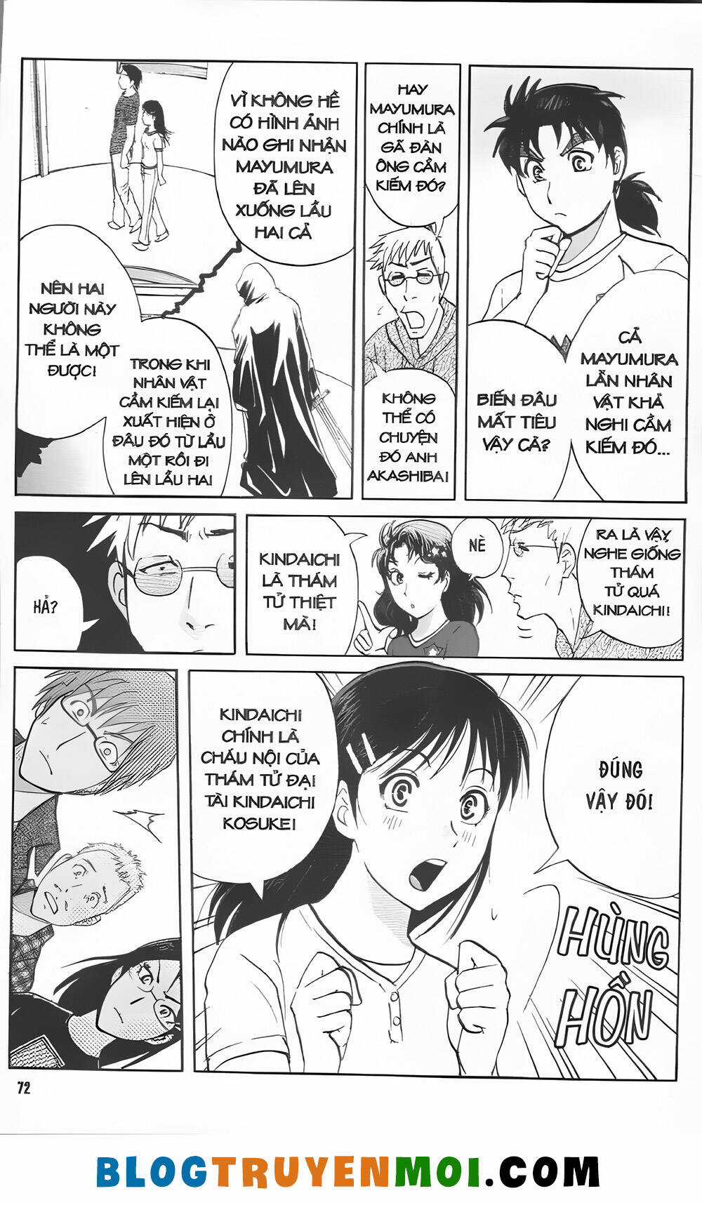 Thám Tử Kindaichi (Bản đẹp) Chapter 34.1 trang 13